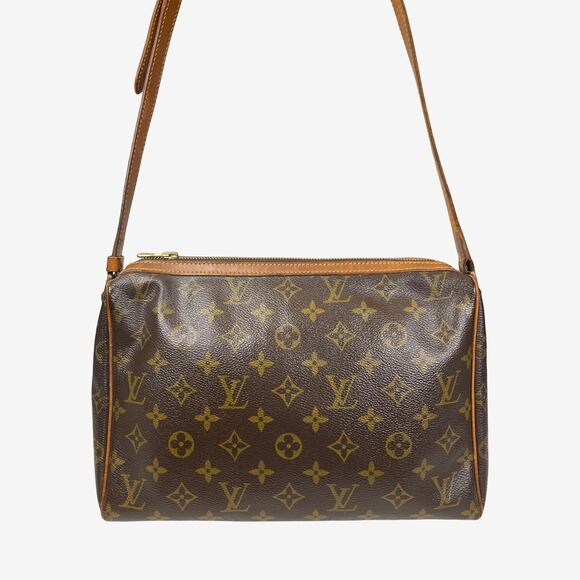 Vintage Louis Vuitton Reporter PM Monogram Shoulder Bag Leather Interior France - Picture 4 of 16